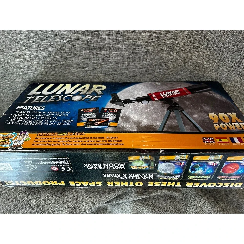 Lunar Telescope Discover With Dr Cool 90X Power